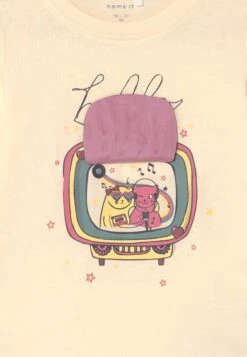 NAME IT Nmfleela Top - Longsleeve - Buttercream -Name It 06daab4b23c94b35ac8c51067e5094e2