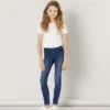 NAME IT Nkfpolly Pant Noos - Slim Fit Jeans - Medium Blue Denim