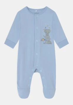 NAME IT Nbnpari Suit Feet - Kruippakje - Cashmere Blue