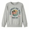 NAME IT Print - Sweater - Grey Melange -Name It 0cd44713fc0344569f5155c96fec14b9