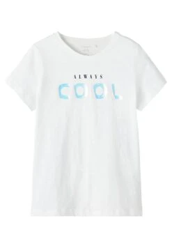 NAME IT Dikte - T-Shirt Print - Bright White