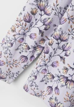 NAME IT Nkfnightset Flower - Pyjama - Purple -Name It 0dcce6905c204bcf8ee244d424860808