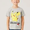 NAME IT Nkmnikhil Pokemon- T-Shirt Print - Grey -Name It 0fae42644431482eab9e5dc8340ecb72