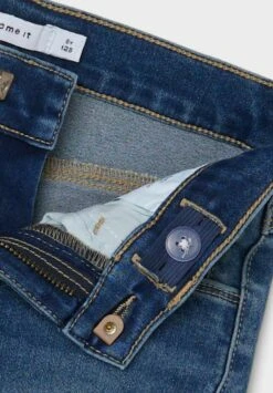NAME IT Jeansshort - Medium Blue Denim -Name It 107d5d40cd814999add6691e5c73b2ef