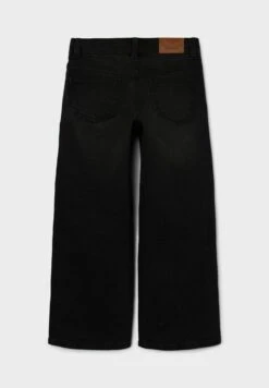 NAME IT Nkfrose Wide- Straight Leg Jeans - Black Denim -Name It 11ad8abc04204eb9a3f3819fba174533