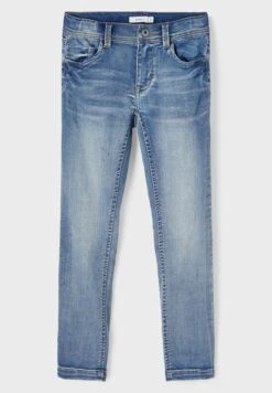 NAME IT Nkmtheo- Slim Fit Jeans - Medium Blue Denim -Name It 123c07c3b3fa4beb83bf9655f4694638
