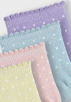 NAME IT Nkftierra 4 Pack - Sokken - Sand Verbena -Name It 132dc30970ac47ffb2f008787270b555