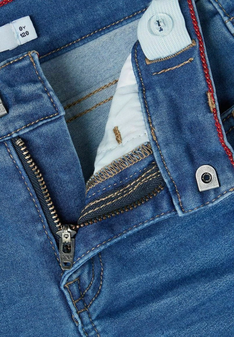 NAME IT Nkmtheo- Jeansshort - Medium Blue Denim 4 NAME IT Nkmtheo- Jeansshort - Medium Blue Denim - Afbeelding 2