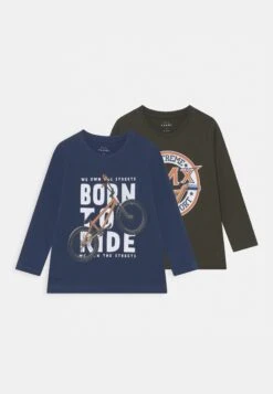 NAME IT Nmmvictor 2 Pack - Longsleeve - Sargasso Sea/Rosin