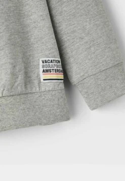 NAME IT Print - Sweater - Grey Melange -Name It 176958f6dceb494fbf6411ac40a61c51