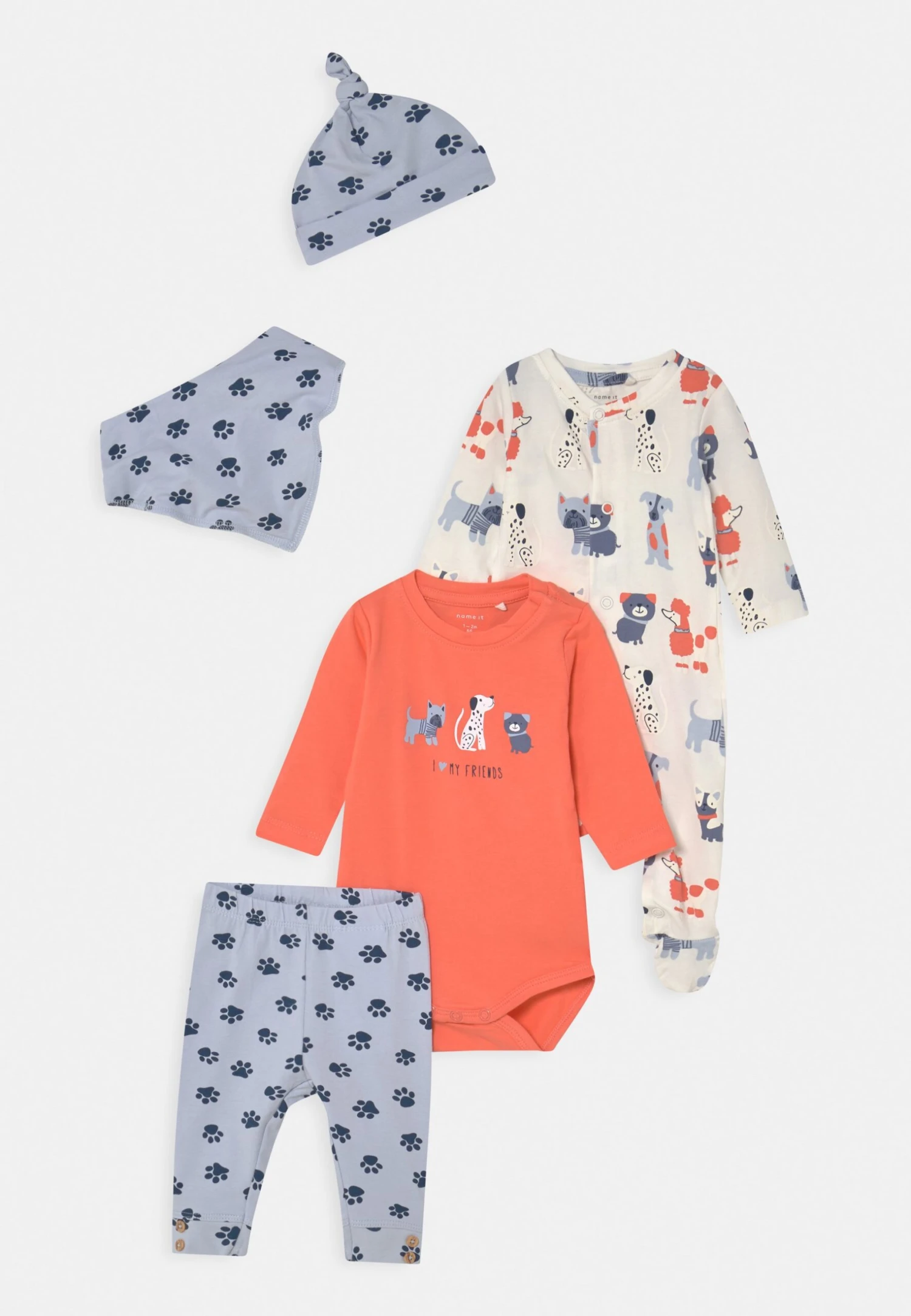 NAME IT Nbnmodog Set Unisex - Broek - Heather 3 NAME IT Nbnmodog Set Unisex - Broek - Heather