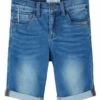 NAME IT Nkmtheo- Jeansshort - Medium Blue Denim -Name It 178e9417bda34692b3e9116e0b0c91bc
