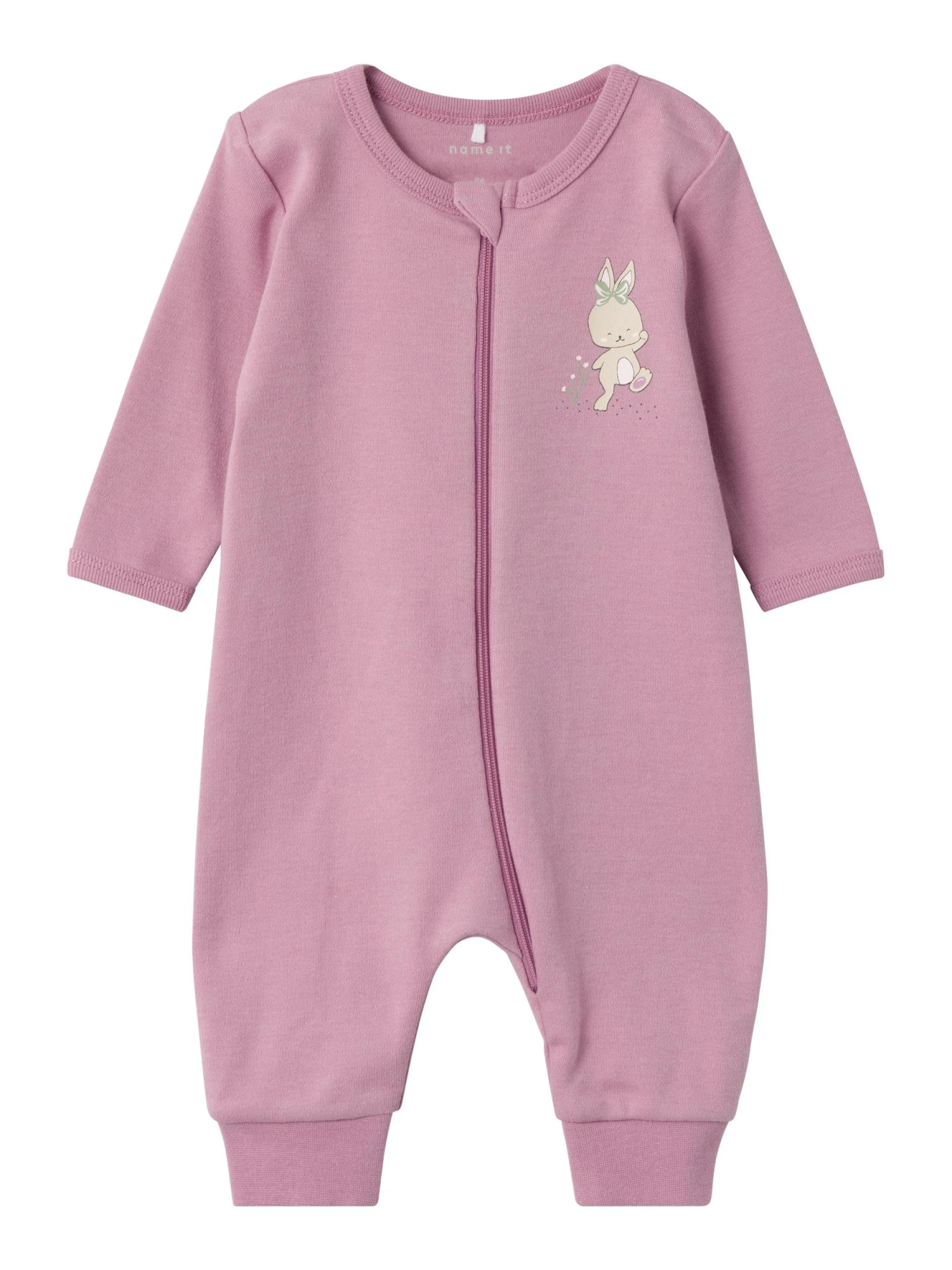 NAME IT Nbfnightsuit Zip Rabbit- Pyjama - Orchid Haze 5 NAME IT Nbfnightsuit Zip Rabbit- Pyjama - Orchid Haze - Afbeelding 3