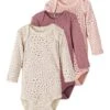 NAME IT Nbfbody Leo 3 Pack - Body - Light Pink -Name It 1c24518400ef4c638d312a4021811003