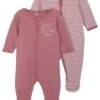 NAME IT Nbnnightsuit Core Unisex 2 Pack - Kruippakje - Mesa Rose -Name It 1ce0617fa02e4231afbcaff3900a7a99