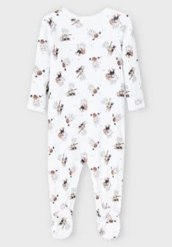 NAME IT Nbnnightsuit Bear 3 Pack Unisex - Kruippakje - Grey -Name It 1e38adb9614948928acc2d10409675ed