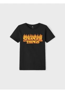 NAME IT Stranger Things - T-Shirt Print - Black -Name It 1f0811afb9ca43799033ac5f45dd2b2b