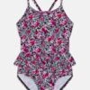 NAME IT Nmfzisanne Swim Suit - Badpak - Dark Sapphire
