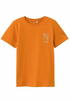 NAME IT Nkmlasto Ss- T-Shirt Print - Autumn Maple