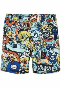 NAME IT Bade Cartoon - Zwemshorts - Buttercream