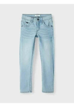 NAME IT Nkmryan DnmbthrisPb - Straight Leg Jeans - Light Blue Denim -Name It 23f77937dd1c4d22b6beb6e6ca00ca29