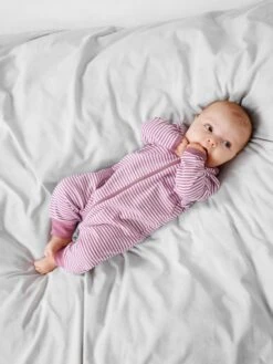 NAME IT Nbnnightsuit Zip Core Unisex - Pyjama - Mesa Rose