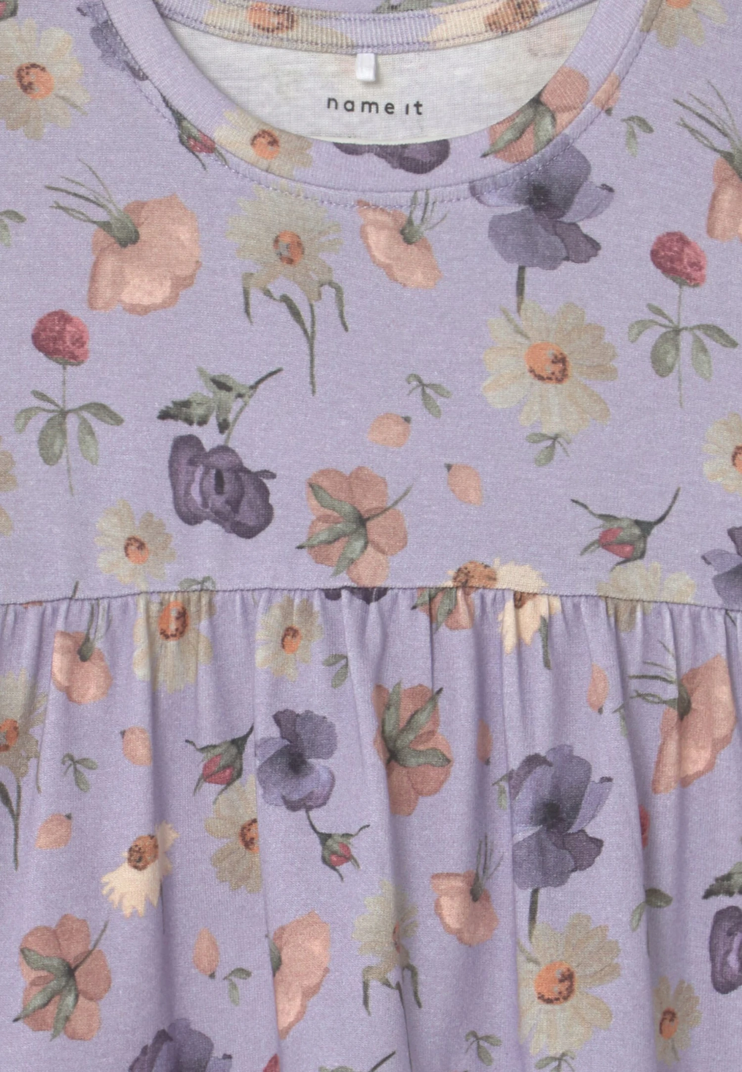 NAME IT Nmfbrianna Dress - Jerseyjurk - Cosmic Sky 5 NAME IT Nmfbrianna Dress - Jerseyjurk - Cosmic Sky - Afbeelding 3