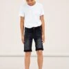 NAME IT Nkmtheo- Jeansshort - Black Denim -Name It 26389c8602814f4abc1e2b5dde911288