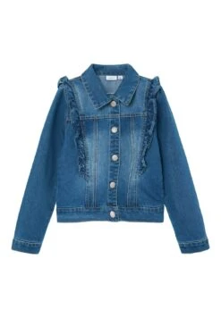 NAME IT Spijkerjas - Medium Blue Denim -Name It 26467aa1ca554aabb7265f5c1147b654