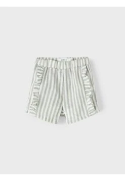 NAME IT Gestreifte - Shorts - Dried Sage -Name It 279d01ceeea842f99bf2aad30bba407a