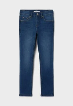 NAME IT Slim Fit Jeans - Medium Blue Denim -Name It 27be02e0fcf04ebd8aa122c4abacf46c