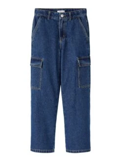 NAME IT Nkfrose Wide - Cargobroek - Dark Blue Denim 10 NAME IT Nkfrose Wide - Cargobroek - Dark Blue Denim -Name It 29e152388f824ad2b79068e64de378e0