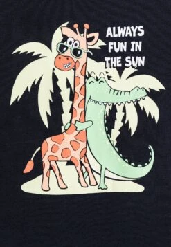 NAME IT Nmmvux 2 Pack - T-Shirt Print - Dark Sapphire/Bright White -Name It 2a23007f44a145c2b0e68dcc836afe42