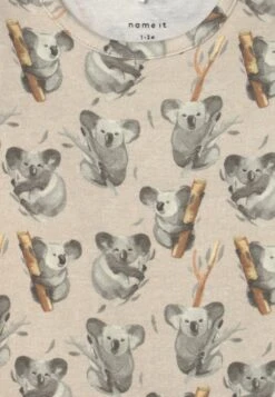 NAME IT Nbmtinno Bodysuit Unisex - Jumpsuit - Peyote Melange -Name It 2c03d96db88e4bb392fd7b613abe2eb9