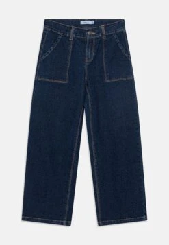 NAME IT Nkfbella - Straight Leg Jeans - Dark Blue Denim