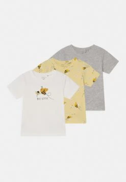 NAME IT 3 Pack Unisex - T-Shirt Print - Double Cream