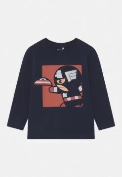 NAME IT Nmmatlas Marvel Unisex - Longsleeve - Dark Sapphire