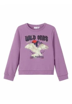 NAME IT Nkfnawild- Sweater - Smoky Grape