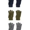 NAME IT Nknmagic Unisex 3 Pack - Handschoenen - Olive Night -Name It 3d23a4ffb6294b36b9da153ca162656f