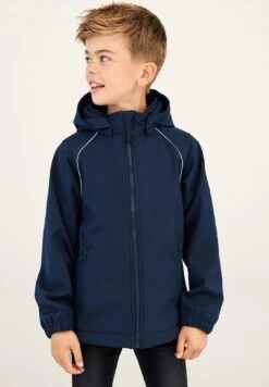 NAME IT Softshelljas - Dark Sapphire