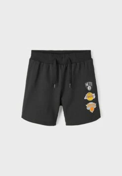 NAME IT Regular Fit - Shorts - Black -Name It 4333f2fa58264fa18ae0107996331a9e