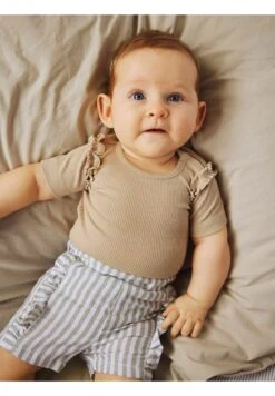 NAME IT Gestreifte - Shorts - Dried Sage