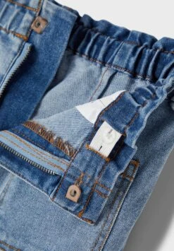 NAME IT Nkfbella Shaped Pant - Straight Leg Jeans - Light Blue Denim -Name It 45ec13d1237f478580b5ab04ba162f1c