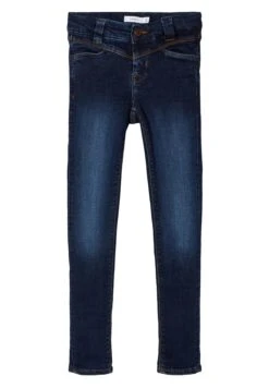 NAME IT Nkfpolly Dnmbatay - Jeans Skinny Fit - Dark Blue Denim -Name It 46962b3de5f4448c9b57840bc5f9b53c