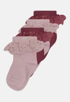 NAME IT Nbftitti 4 Pack Unisex - Sokken - Violet Ice