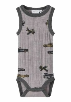 NAME IT Strampler- Body - Silver Filigree