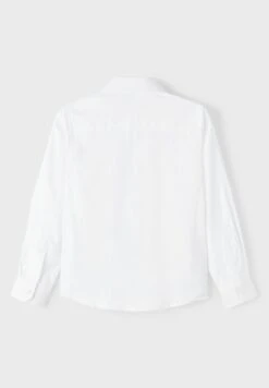 NAME IT Nkmrinal Ls - Overhemd - Bright White -Name It 47eb7e99d04443b99ae40da4858a29b6
