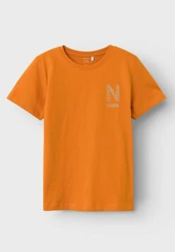NAME IT Nkmlasto Ss- T-Shirt Print - Autumn Maple -Name It 4896f94824f349bd9a558aa2015b55fb