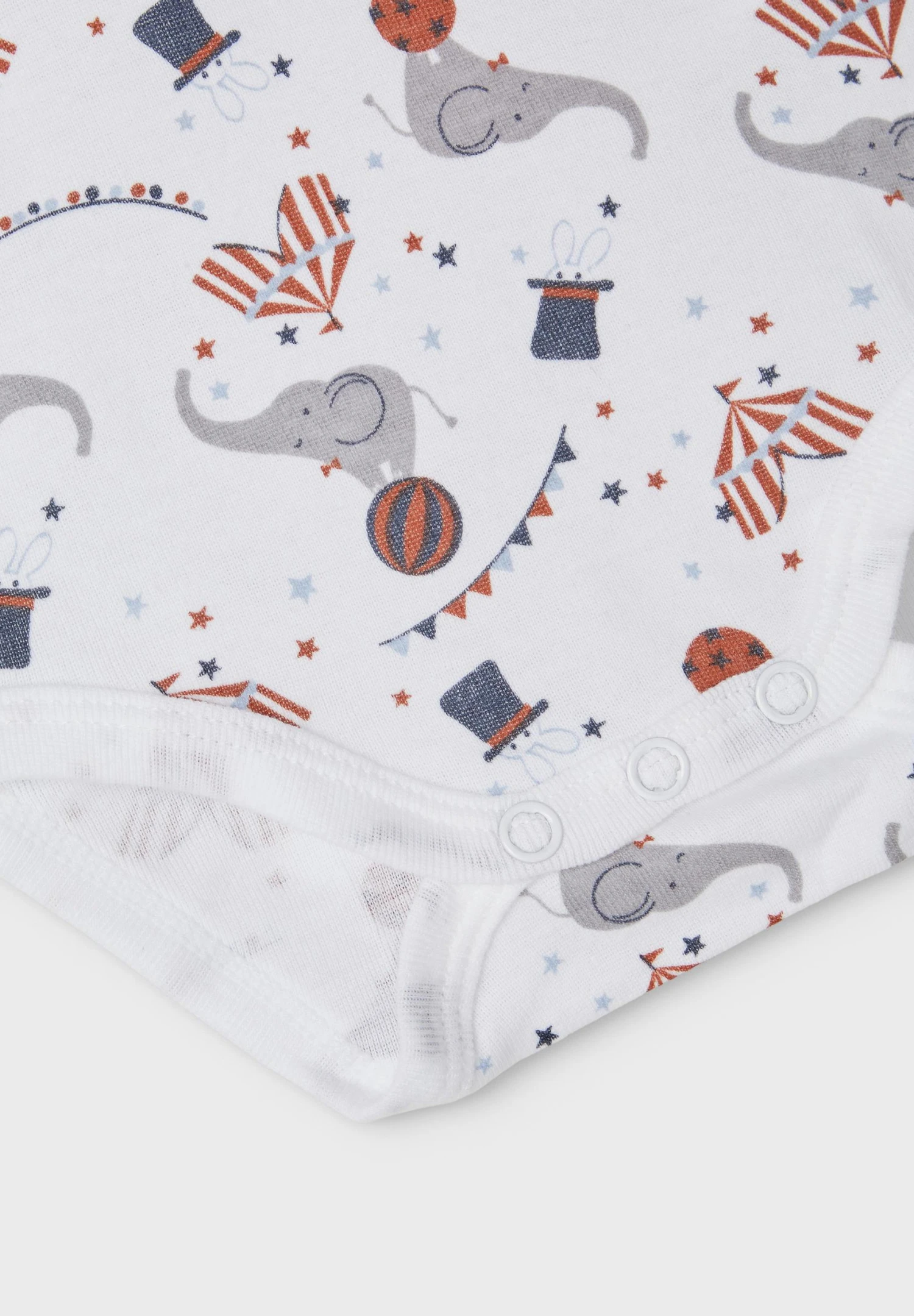 NAME IT Nbnbody Circus 3 Pack Unisex - Body - Grey Melange 6 NAME IT Nbnbody Circus 3 Pack Unisex - Body - Grey Melange - Afbeelding 4