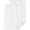 NAME IT Nbnbody Tank Unisex 3 Pack - Body - White